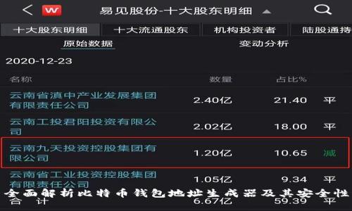 全面解析比特币钱包地址生成器及其安全性
