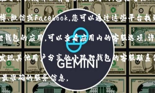 关于“小狐狸钱包”的官方客服，您可以通过以下渠道获取帮助：

1. **官方网站**：访问小狐狸钱包的官方网站，通常在首页或底部会有客服联系方式，包括电话、邮箱或在线客服系统。

2. **社交媒体**：许多企业在社交媒体上活跃，如微博、微信或Facebook，您可以通过这些平台找到小狐狸钱包的官方账号，通常会有客服相关的信息。

3. **应用内客服**：如果您已经下载并安装了小狐狸钱包的应用，可以查看应用内的客服选项，许多钱包应用会提供在线客服或常见问题解答。

4. **社区论坛**：访问一些用户社区或论坛，可能会发现其他用户分享的小狐狸钱包的客服联系信息。

建议通过以上渠道直接访问确认，以确保获得最新和最准确的服务信息。